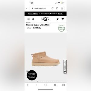 UGG Classic Sugar Ultra Boots